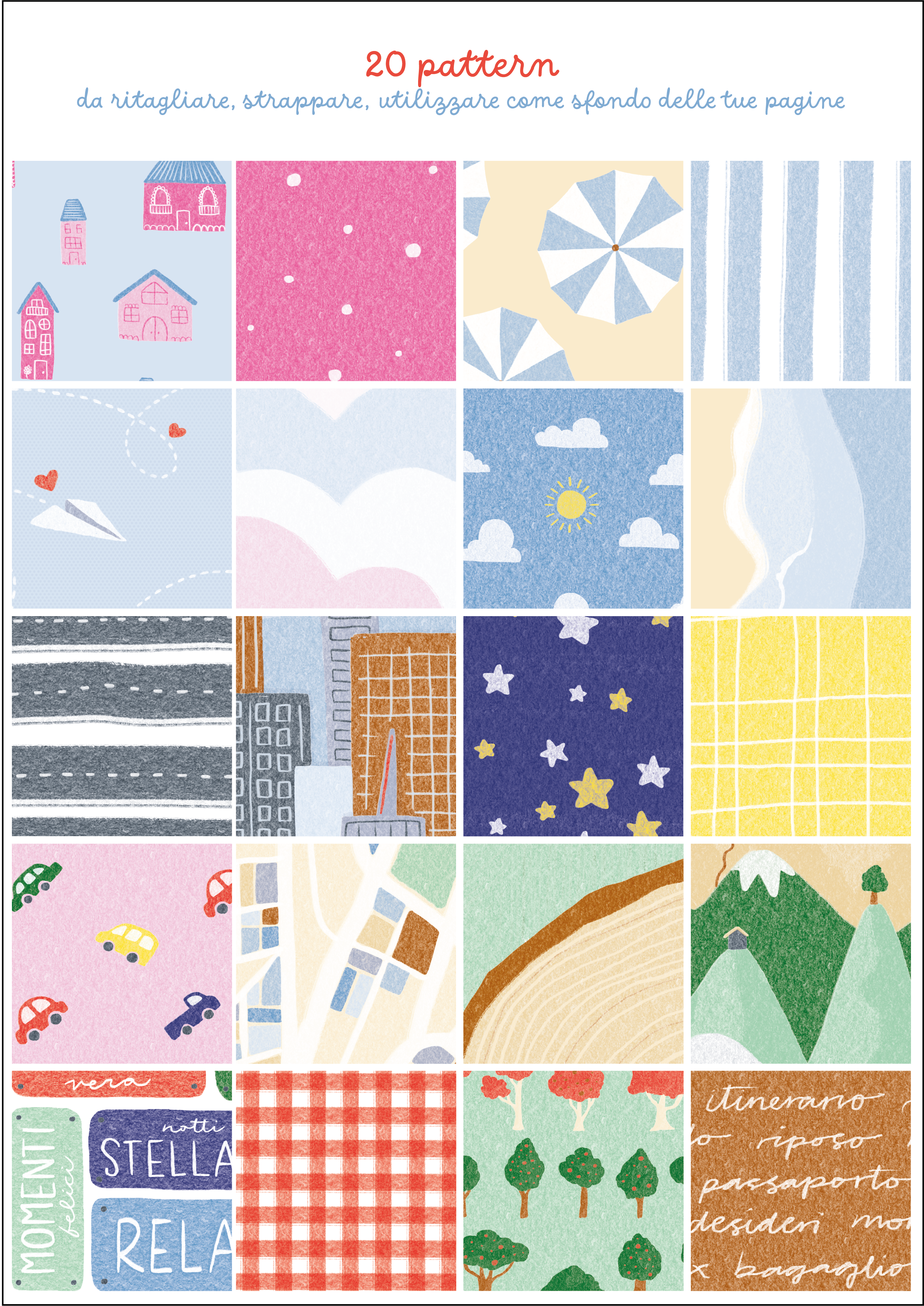 BUNDLE sticker+travel journal set