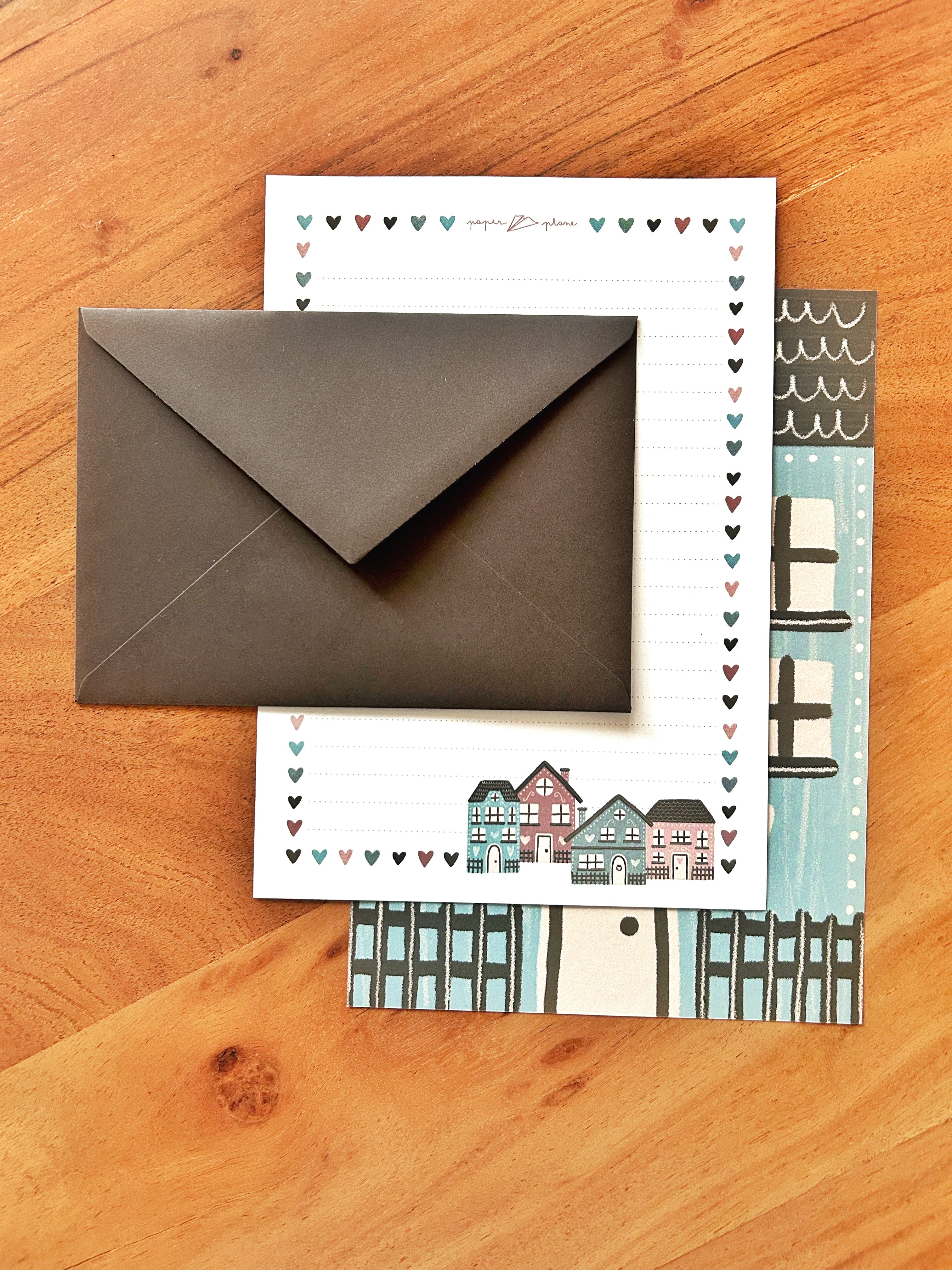 LETTER SET houses