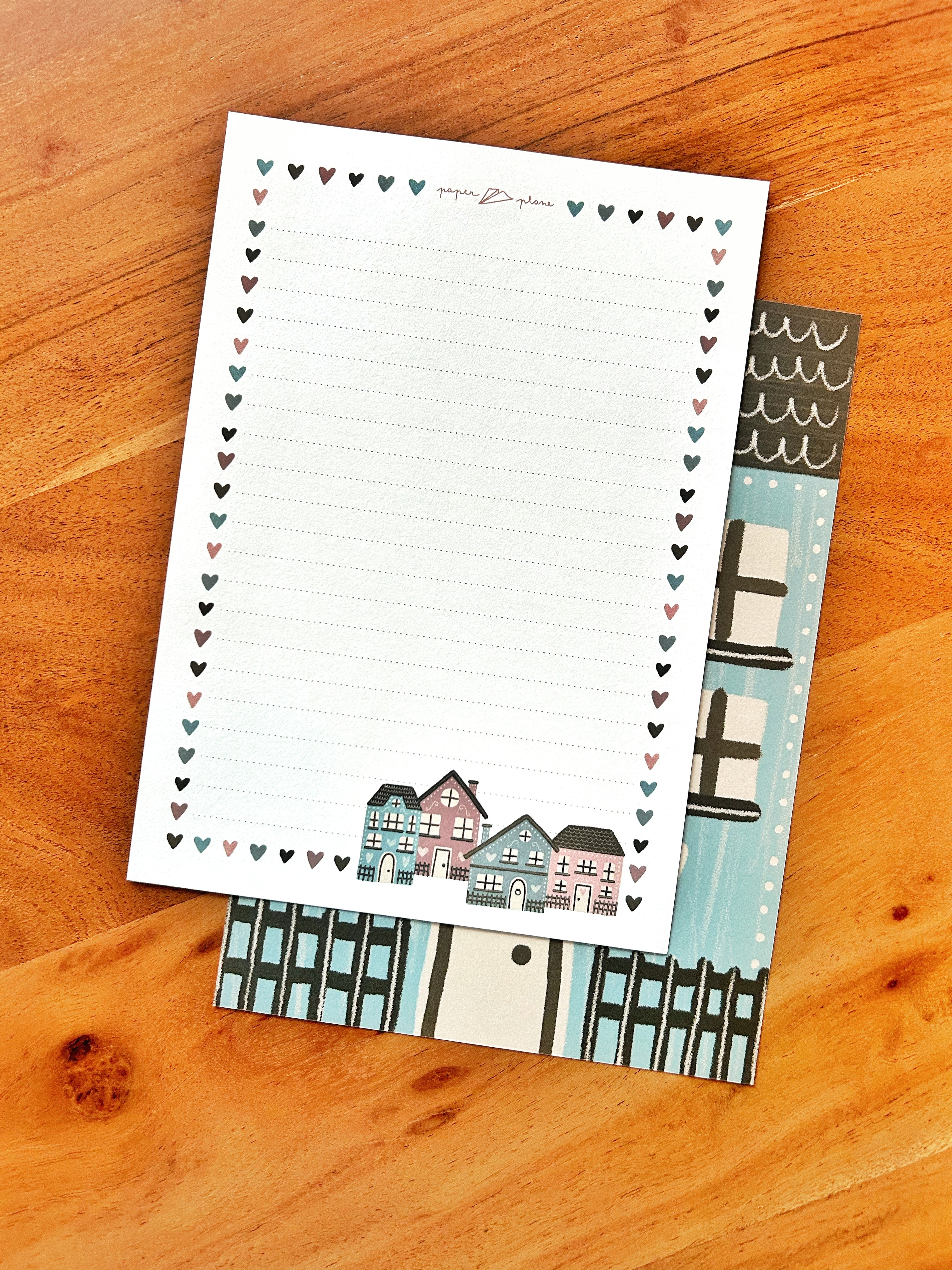 LETTER SET houses