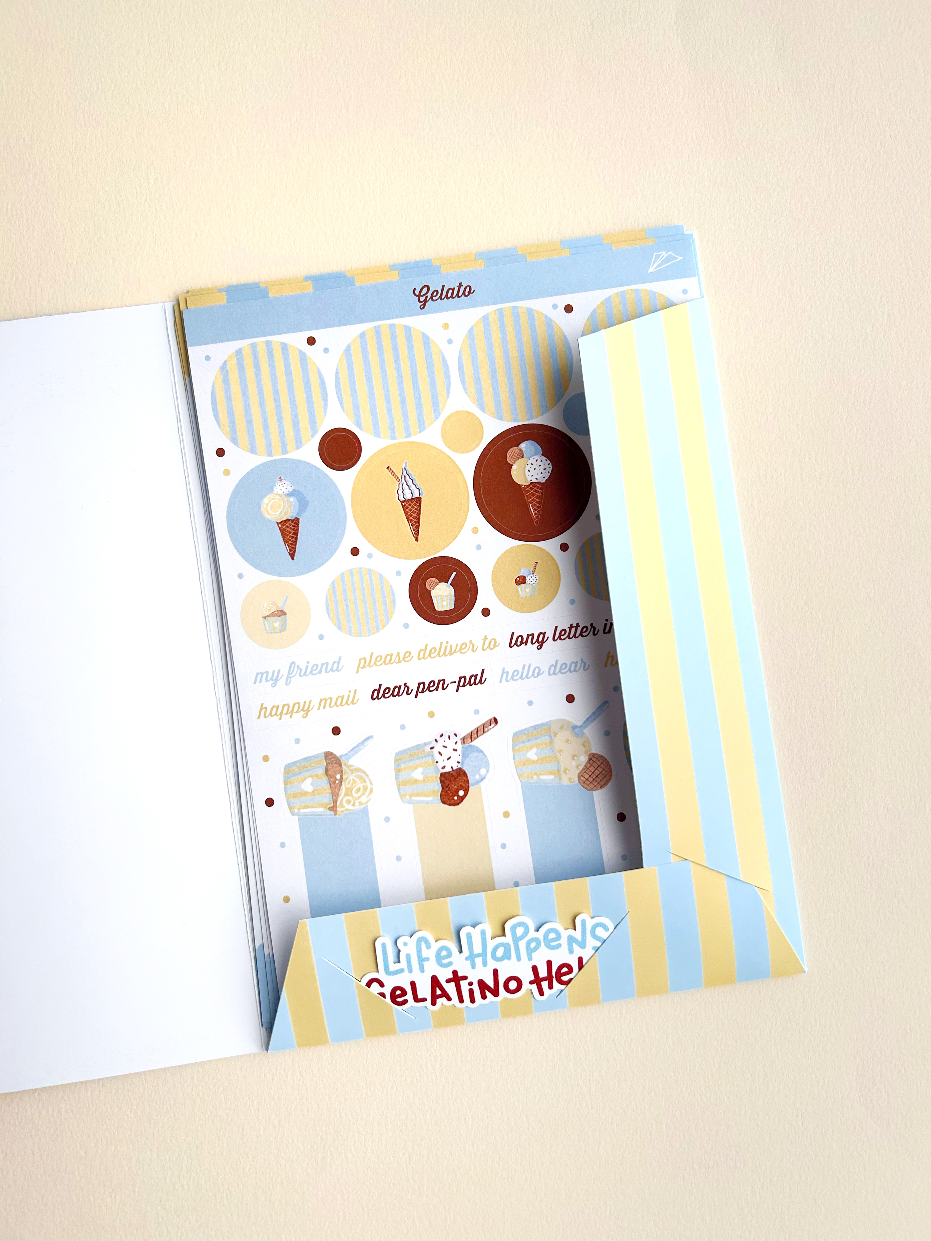 GELATO LETTER SET