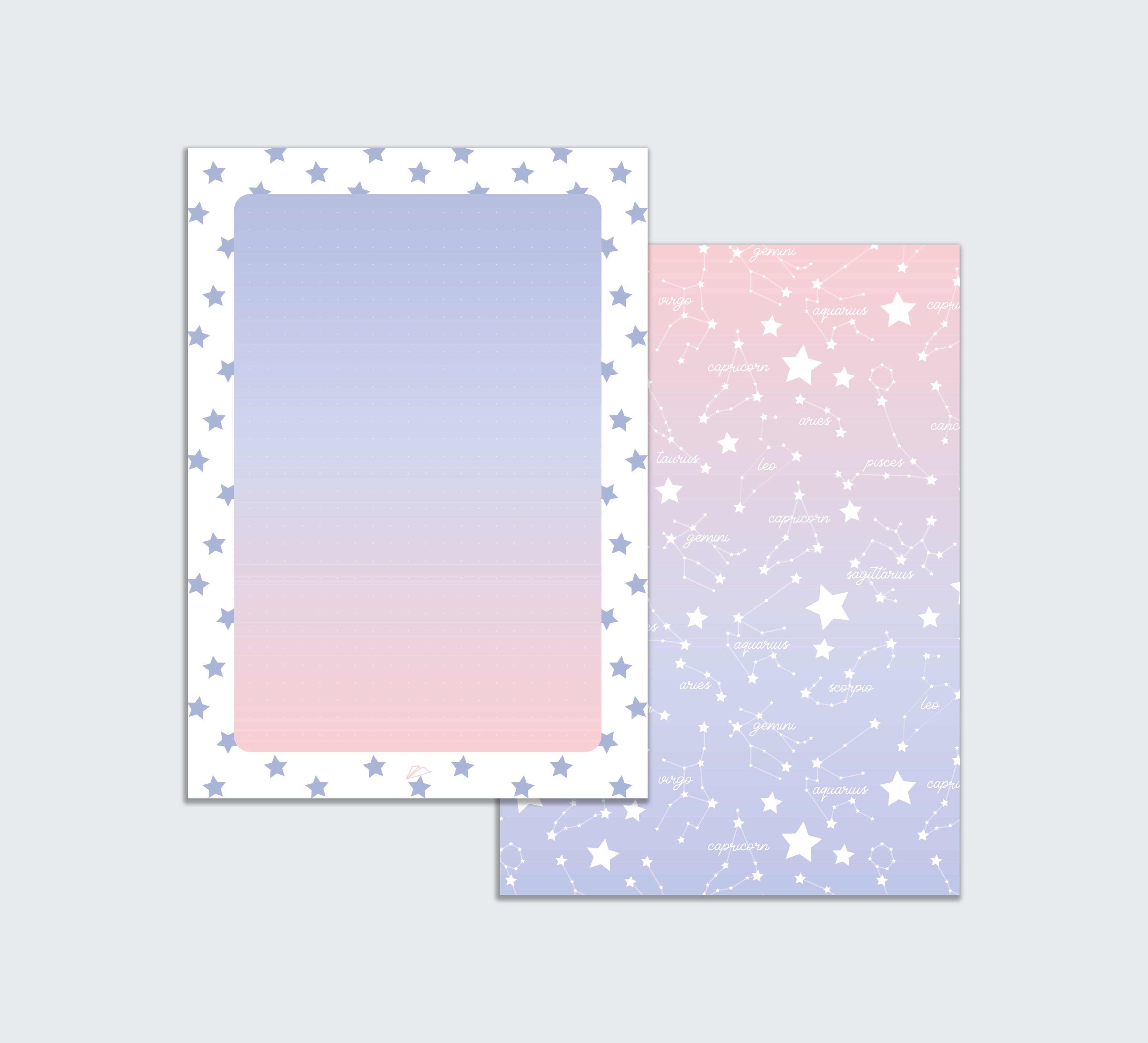 Notepad Written in the Stars