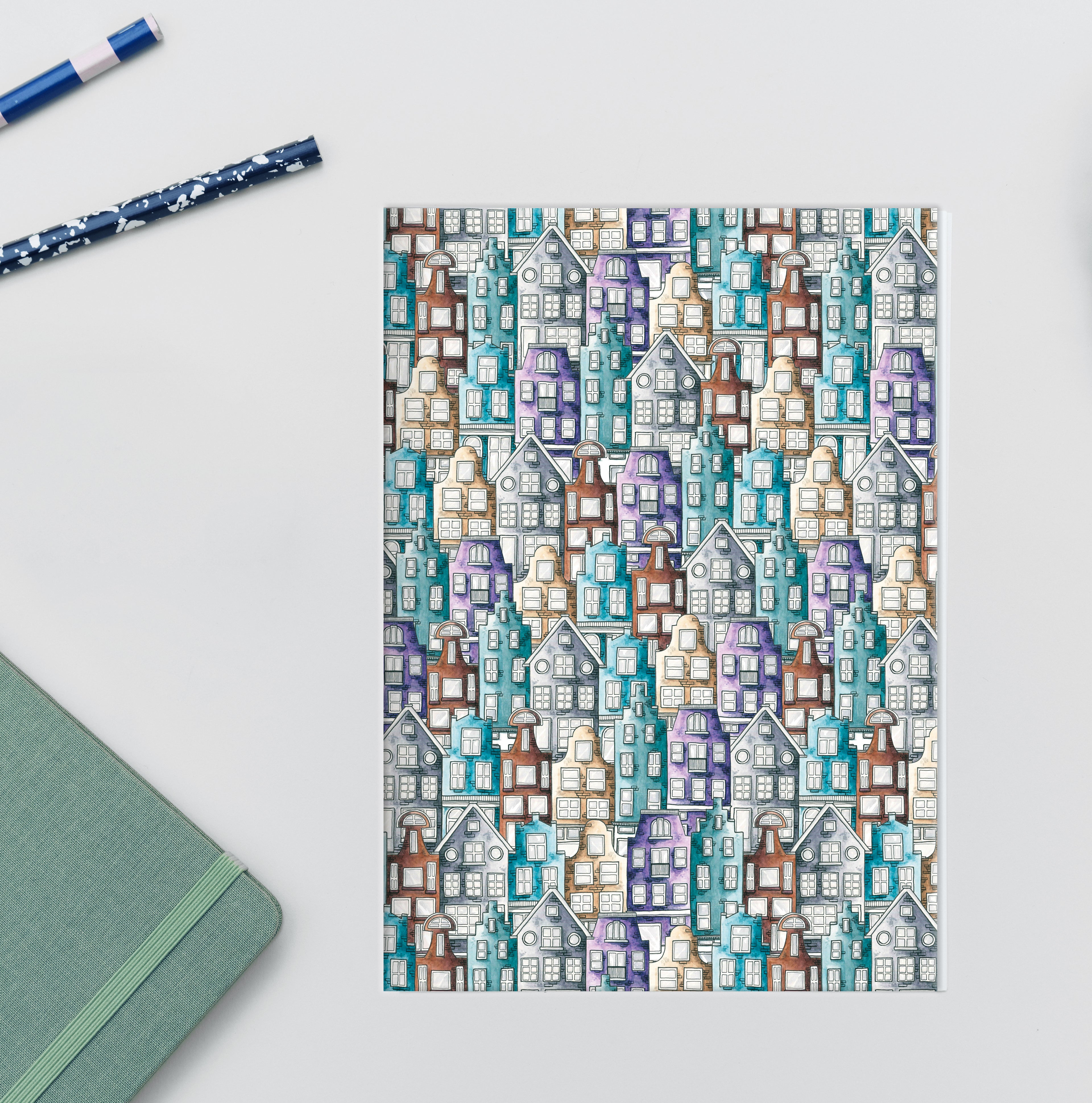 Crooked houses notebook