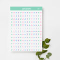 Lowercase Alphabet Sticker