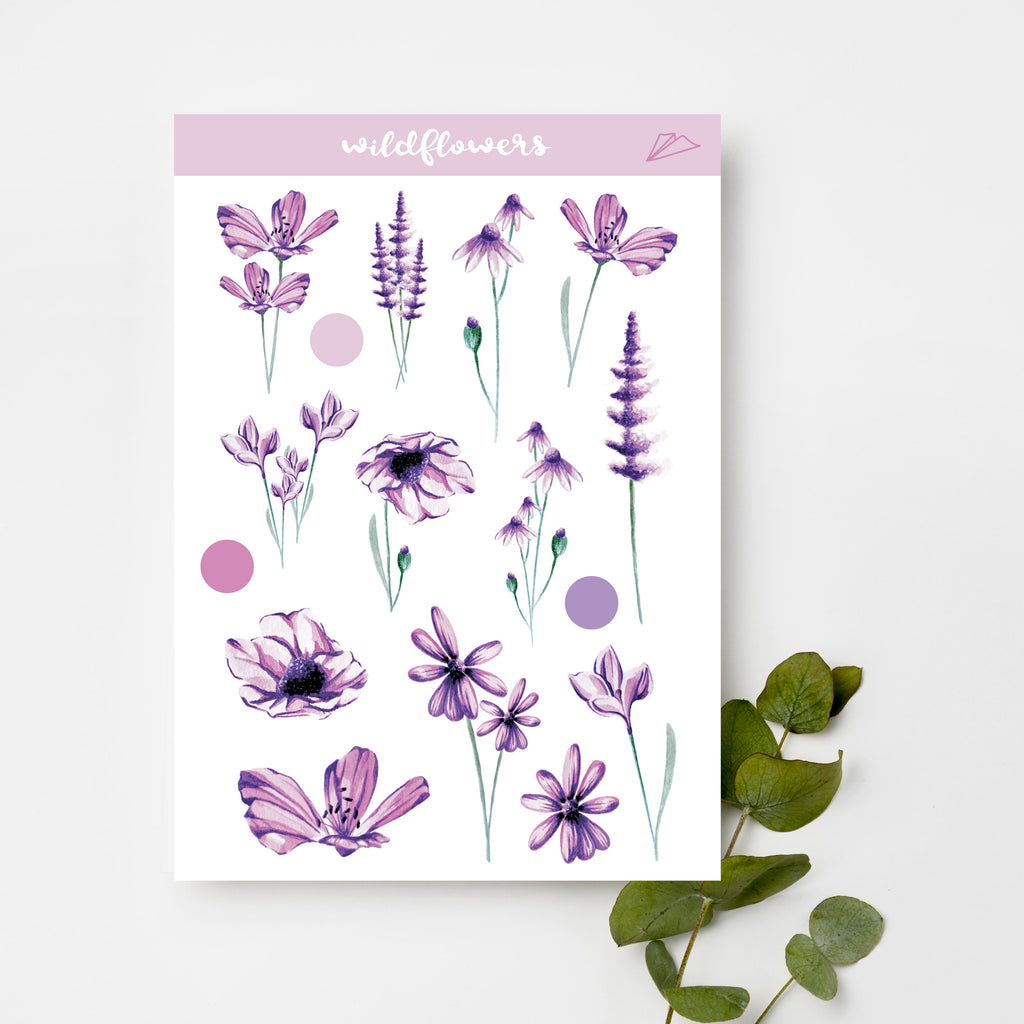 Wildflower Stickers