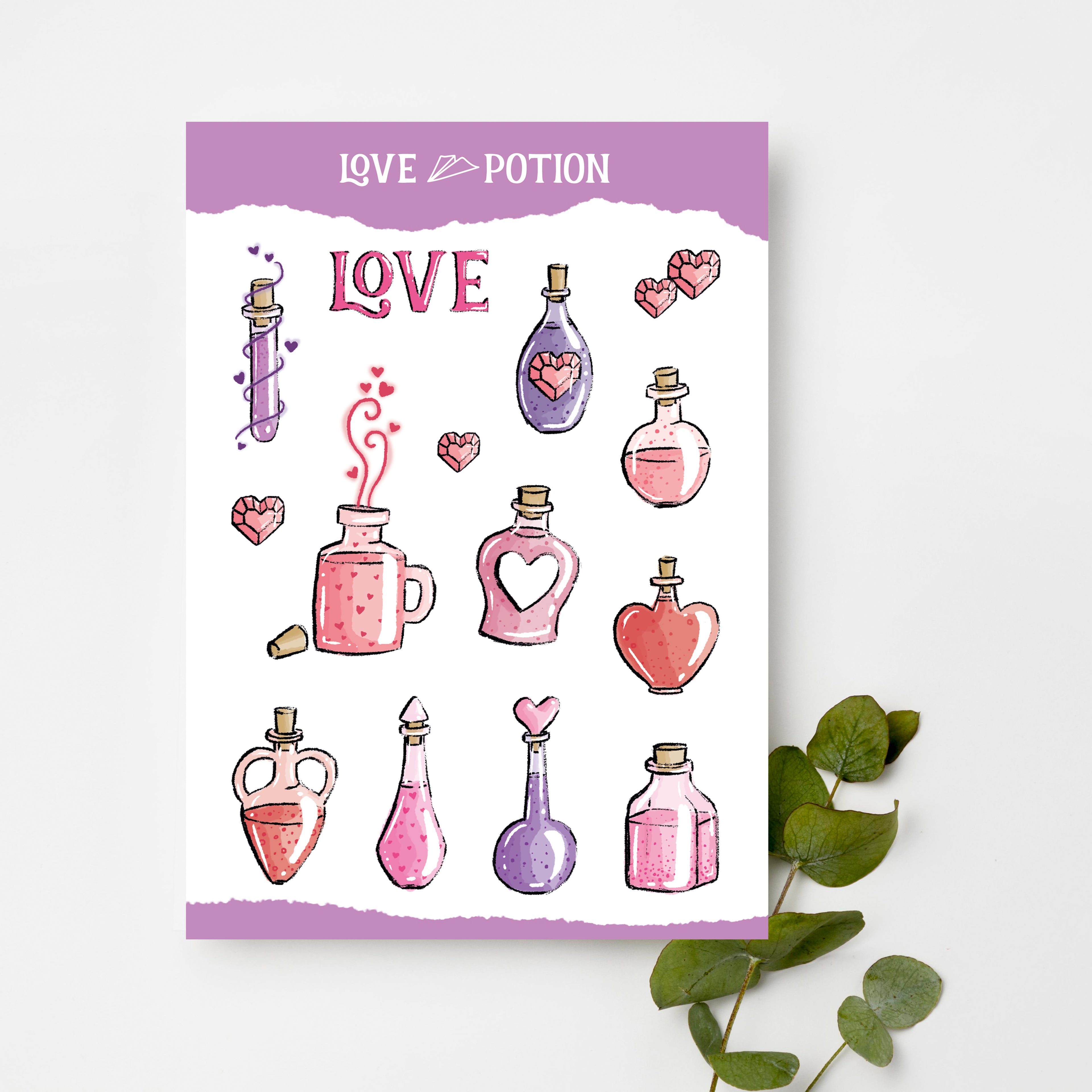 Love Potion Sticker