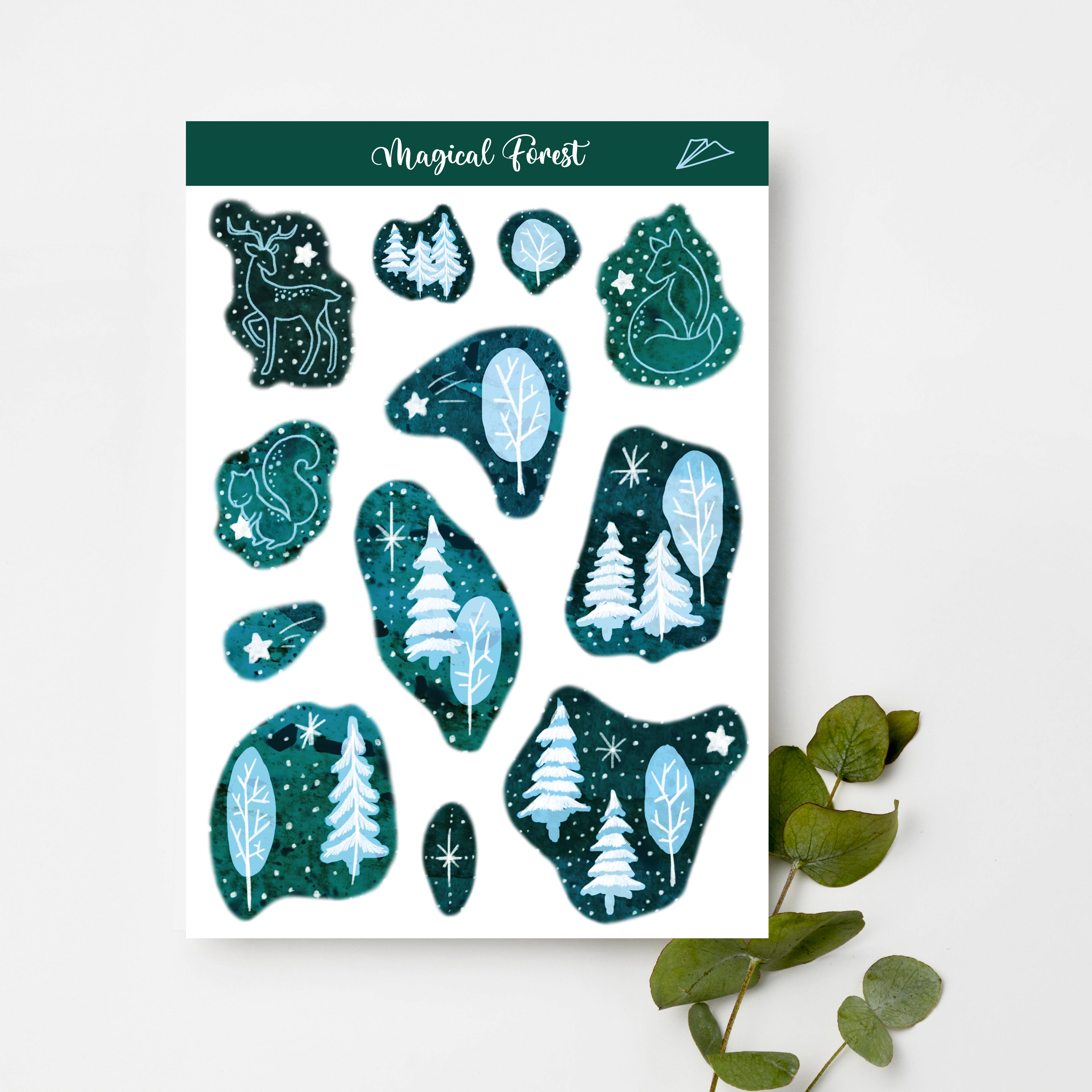 Magical Forest Sticker