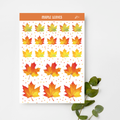 Maple Leaves Sticker