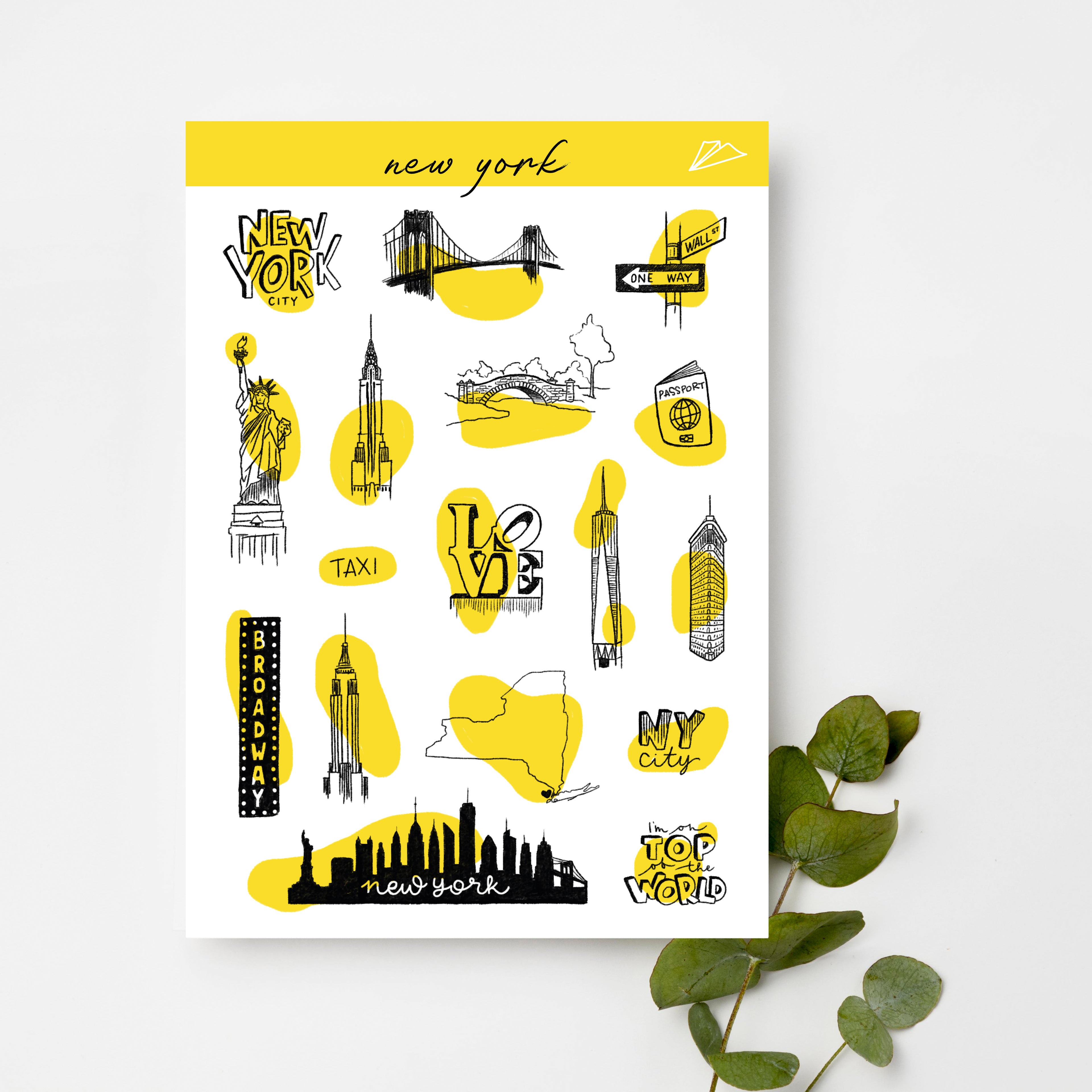 New York Sticker