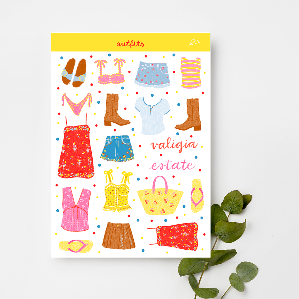 BUNDLE sticker+travel journal set