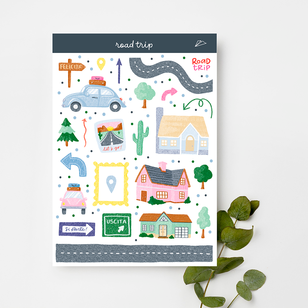 BUNDLE sticker+travel journal set