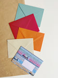 SET OF 10 PAPER TRAIN BAGS