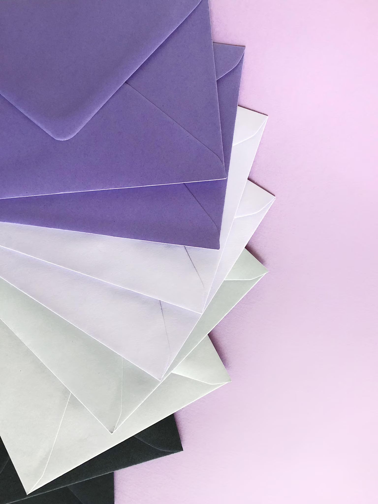 SET 10 wildflower envelopes