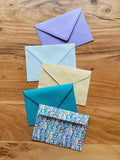 SET OF 10 crooked houses ENVELOPES