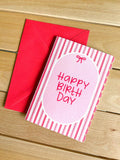 CARD floriography happy birthday