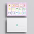 CARTOLINA cute envelopes