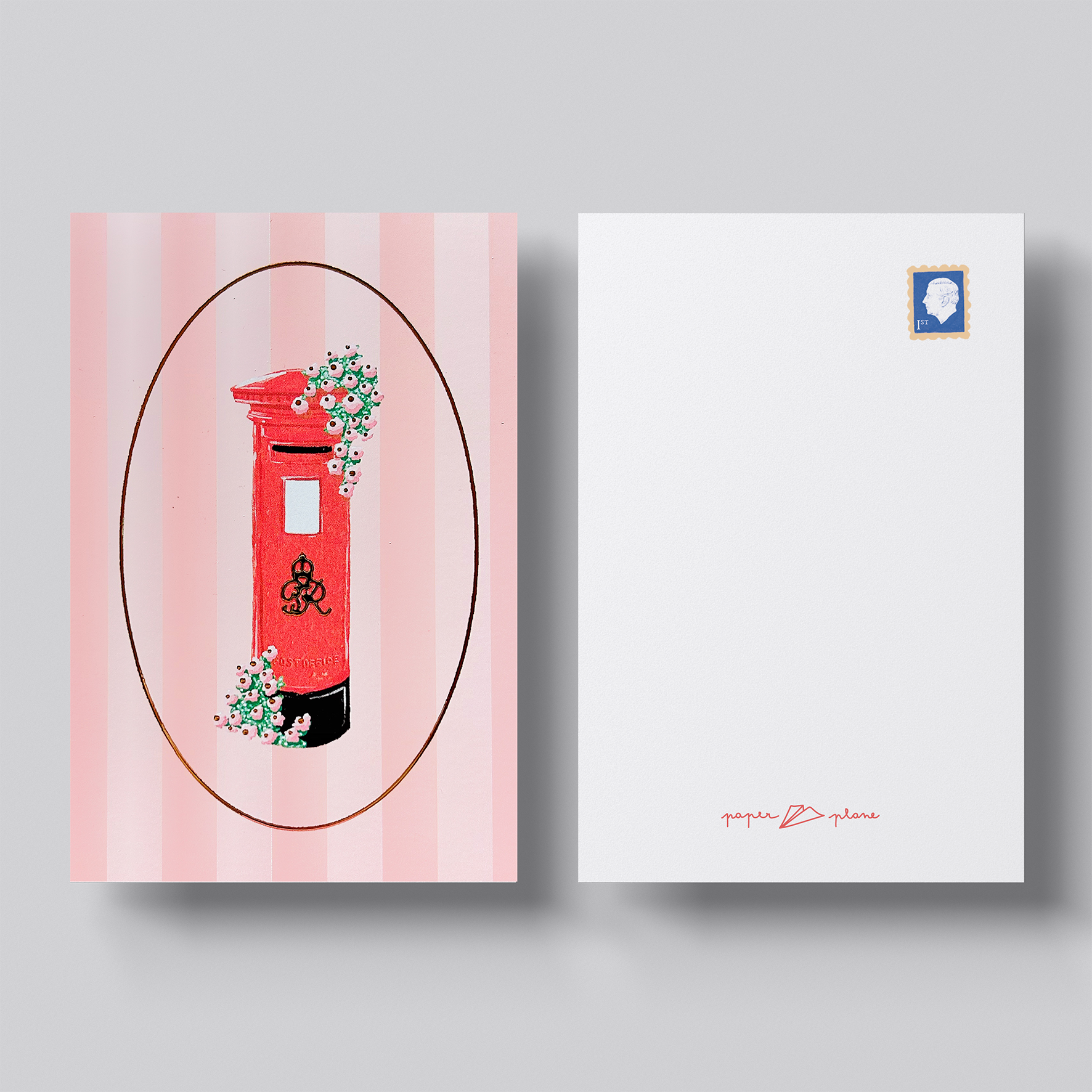 POSTCARD post box