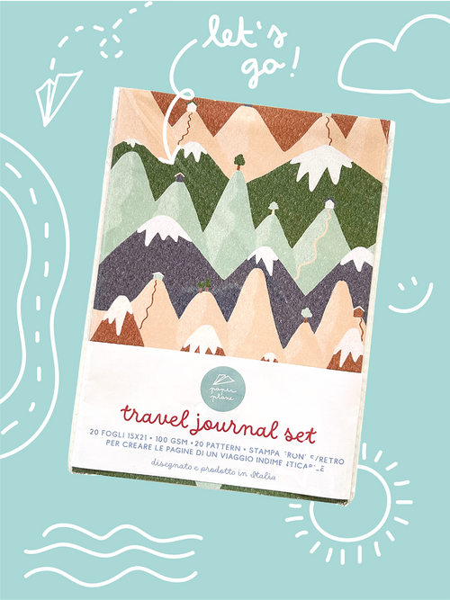 BUNDLE sticker+travel journal set