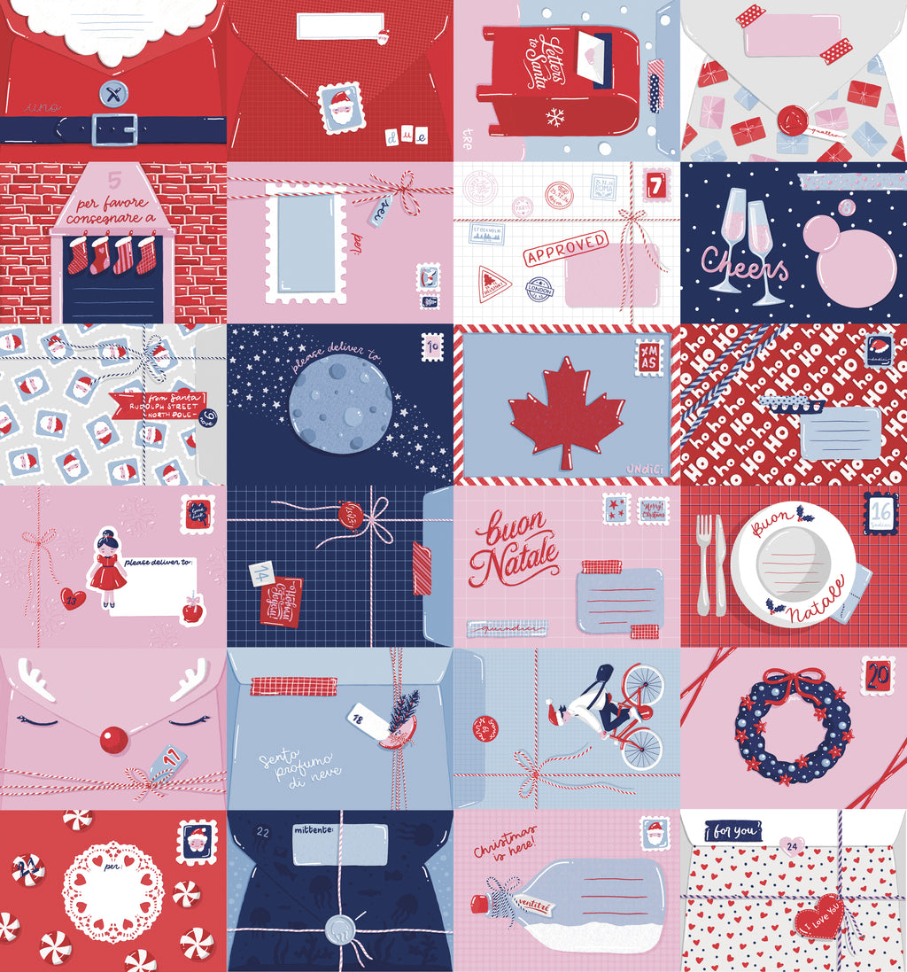 CALENDARIO DELL'AVVENTO Letters to Santa