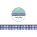 Washi tape Blue gingham