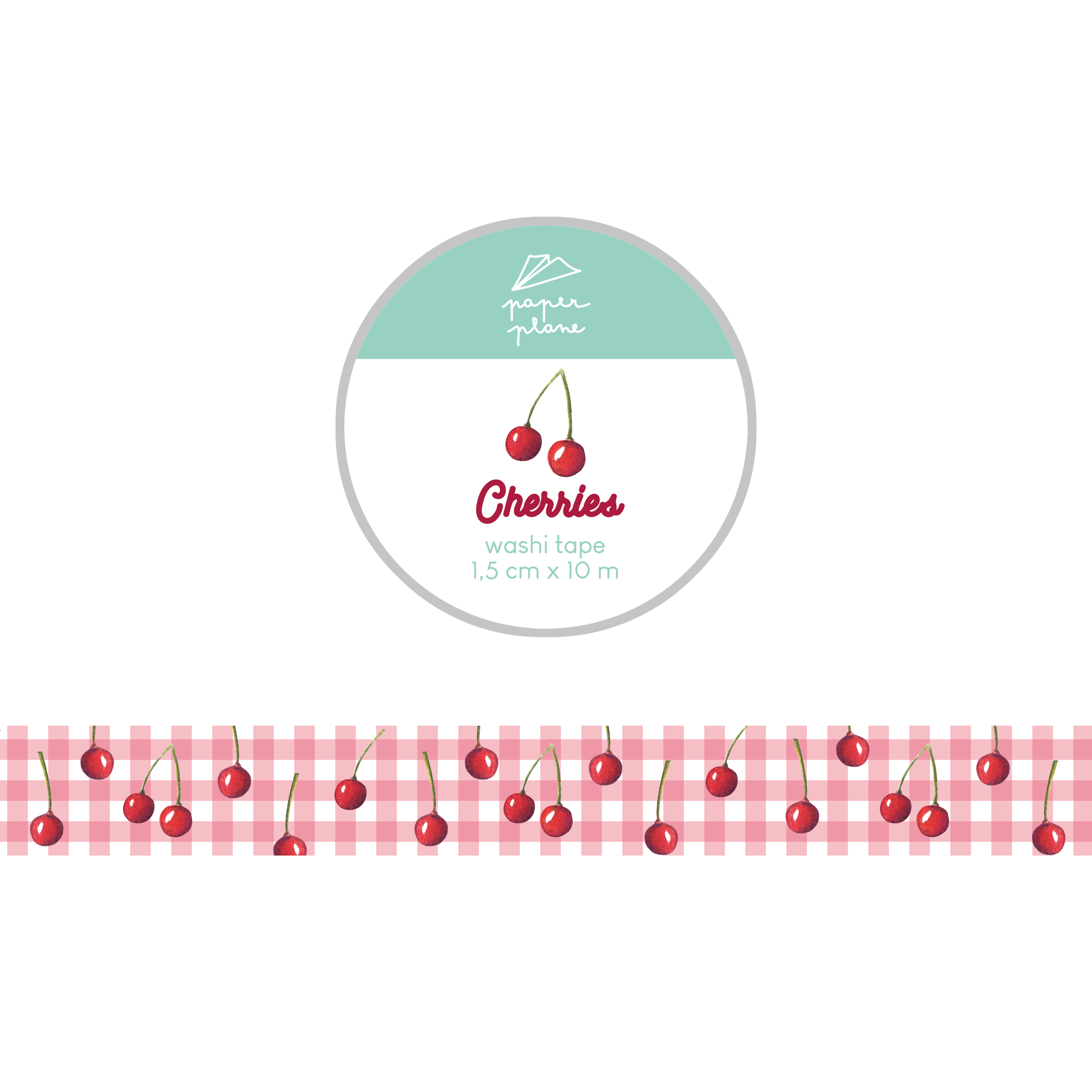 Washi tape Cherries