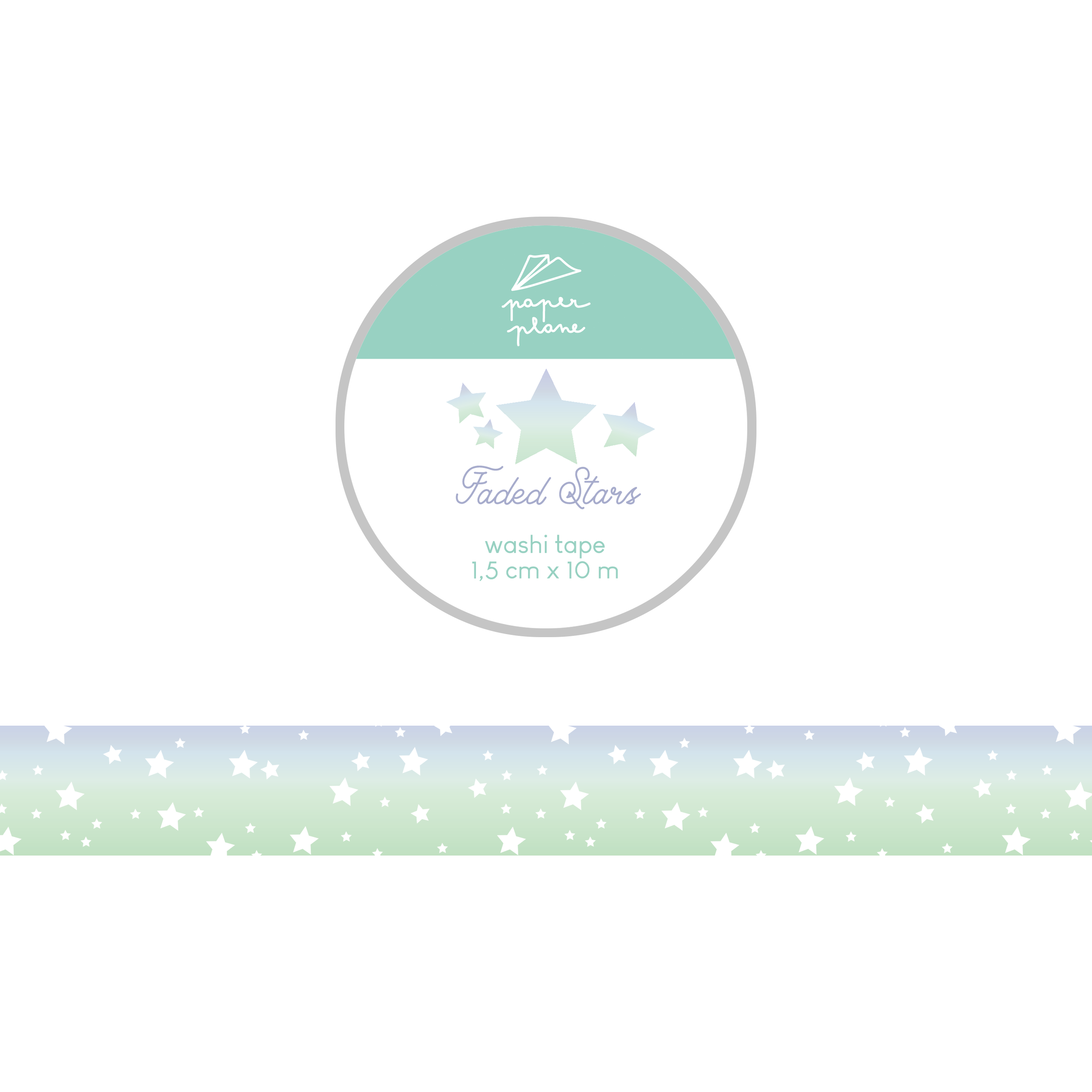 Washi faded stars