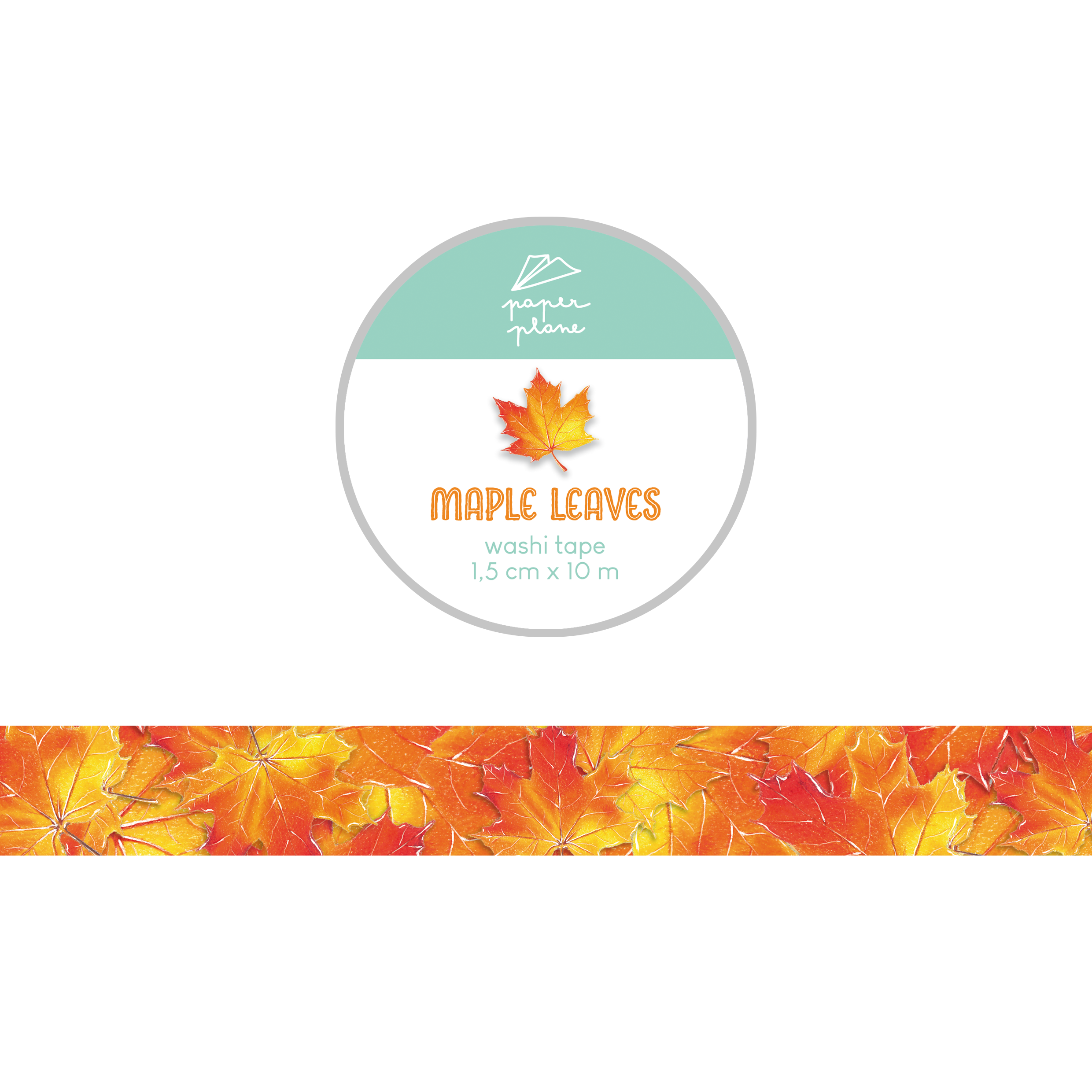 Washi maple leaves