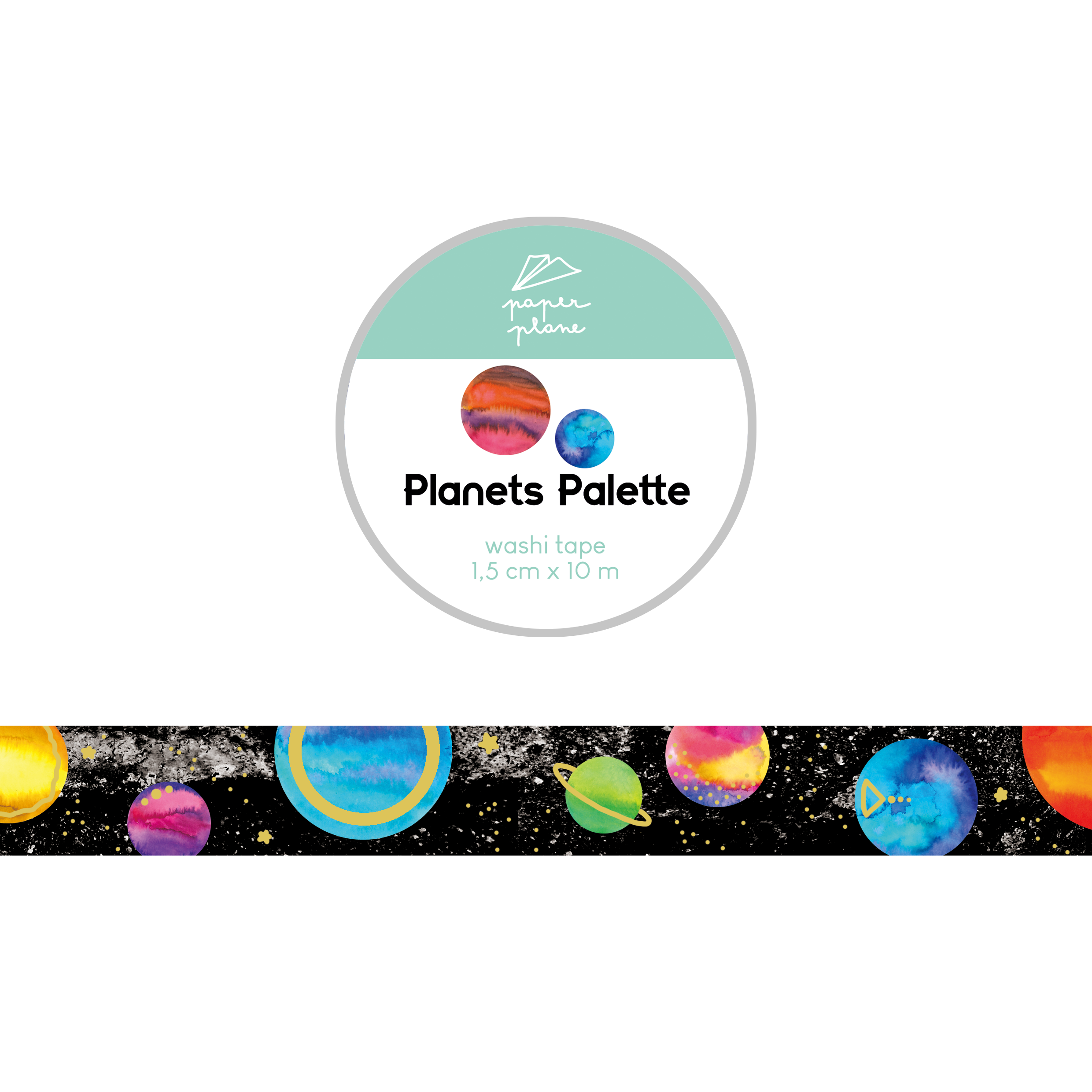 Washi planets palette
