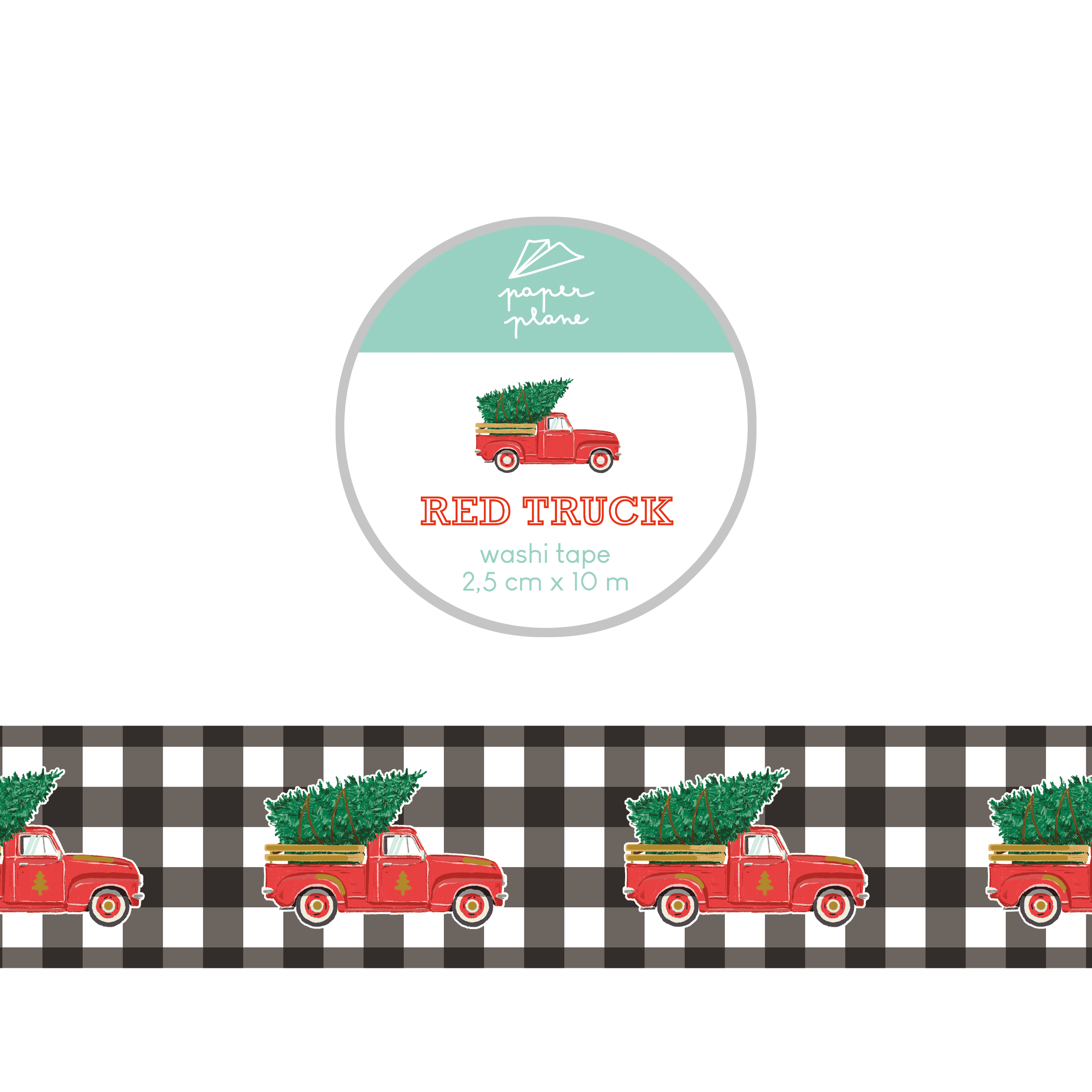 Washi red truck