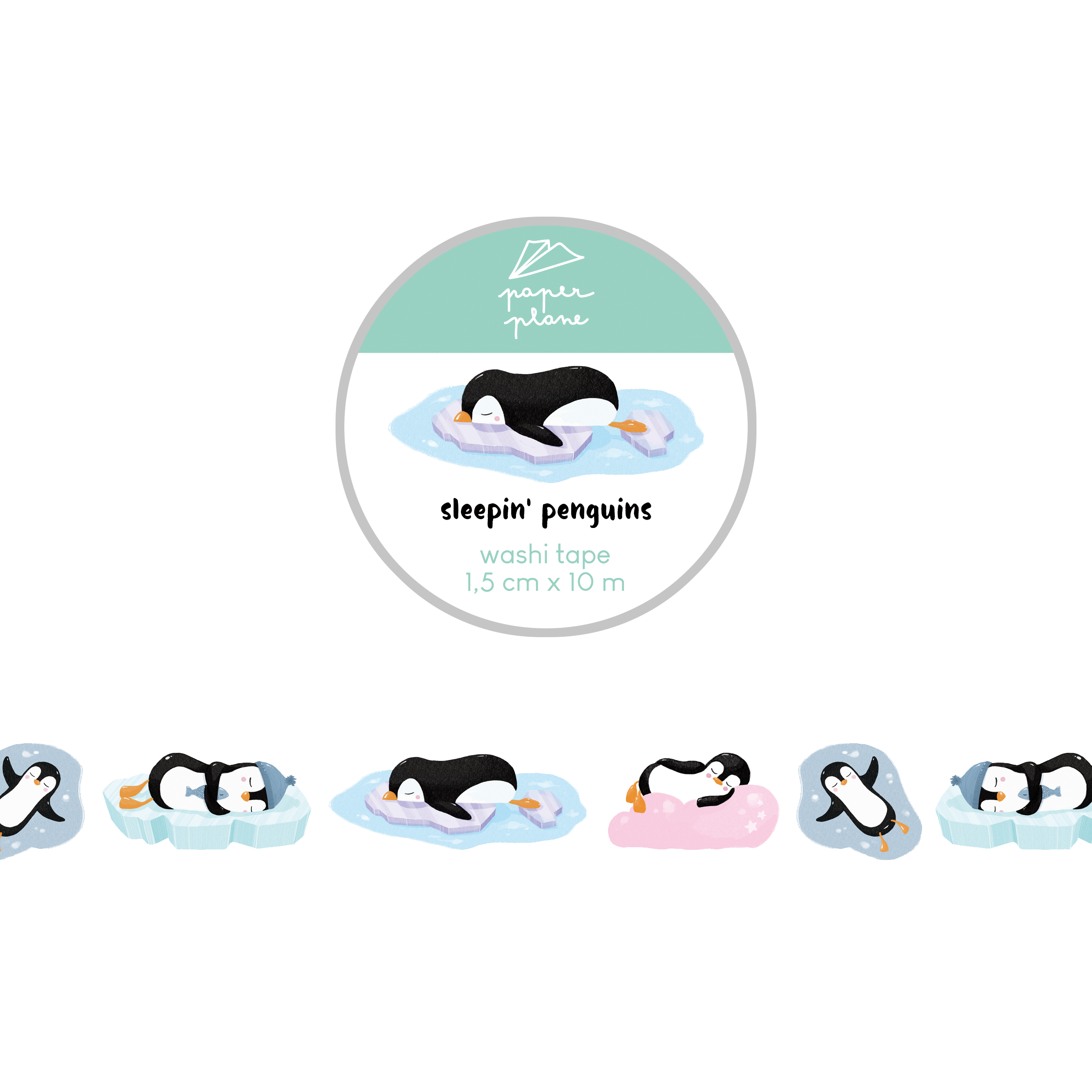 Washi sleepin' penguins