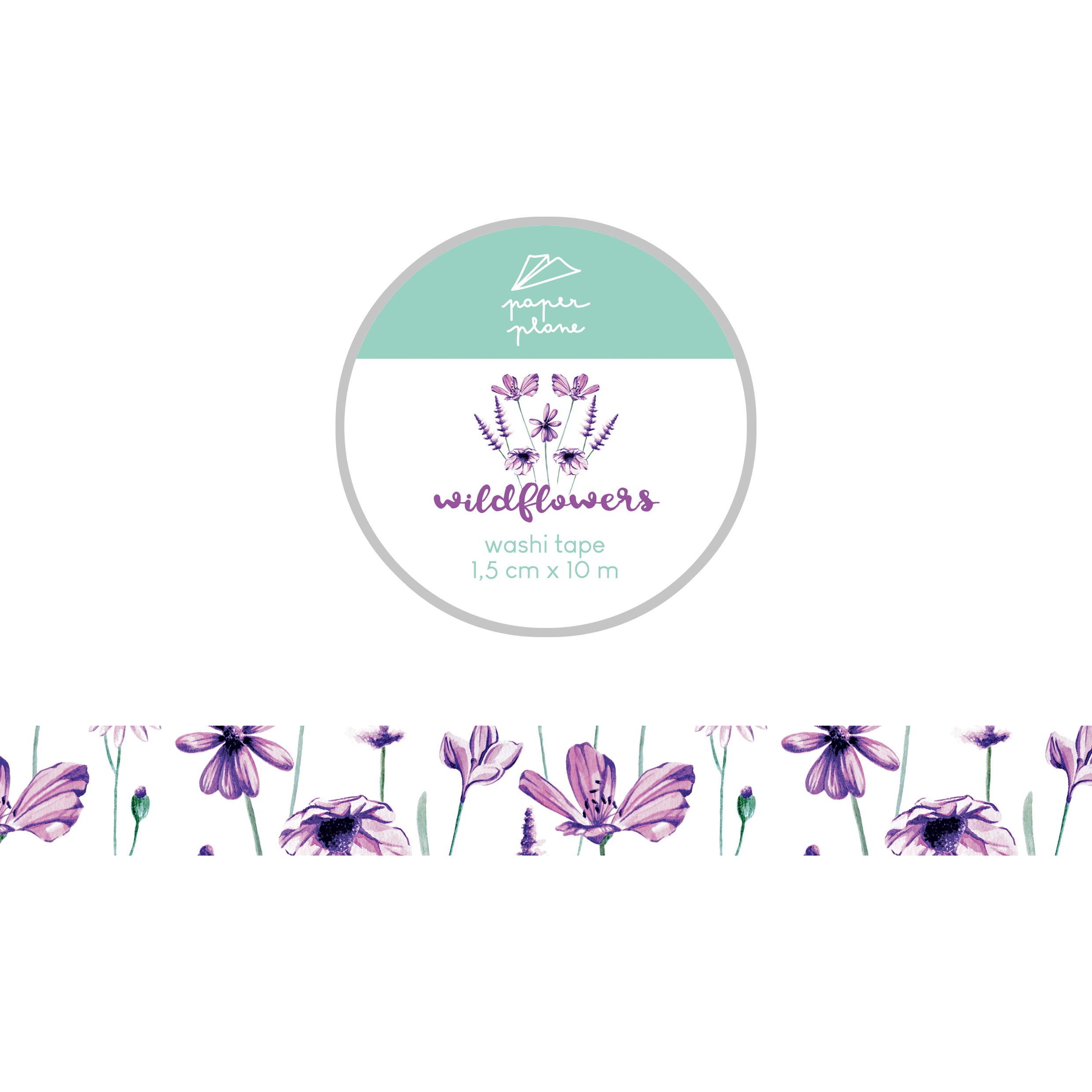 Washi wildflowers